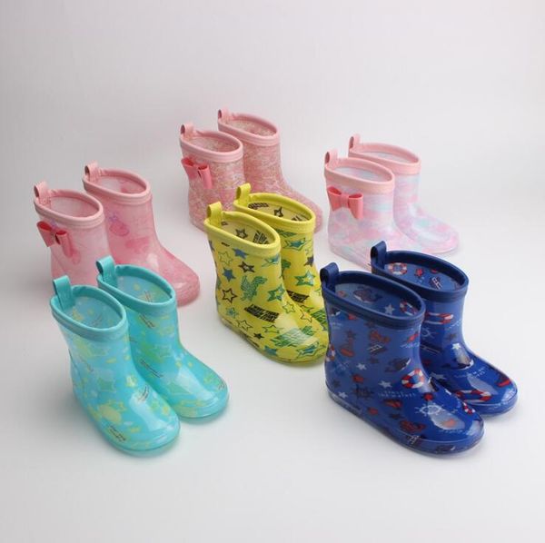 cartoon bow rain boots kids for boy girls rain boots pvc water shoes children cartoon shoes waterproof rainboots 5 colors, Black;grey
cartoon bow rain boots kids for boy girls rain boots pvc water shoes children cartoon shoes waterproof rainboots 5 colors, Black;grey