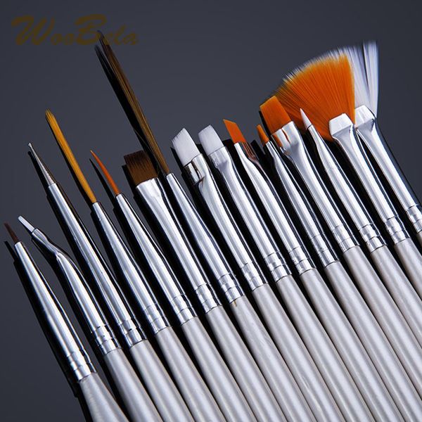 15pcs nail art brushes tools set uv gel nail pen brush set nails dotting and painting brushes manicure tools kit, Yellow
15pcs nail art brushes tools set uv gel nail pen brush set nails dotting and painting brushes manicure tools kit, Yellow