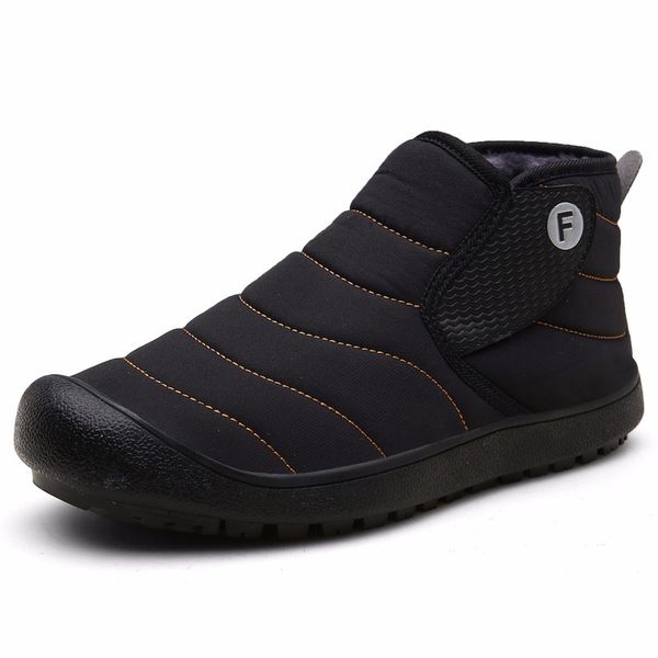 fashion casual men comfortable warm fur plush men boots high winter outdoor hiking rubber ankle shoes big size 2019 new, Black
fashion casual men comfortable warm fur plush men boots high winter outdoor hiking rubber ankle shoes big size 2019 new, Black
