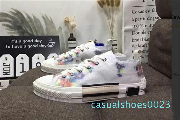wholesale 19ss flowers technical canvas b23 b24 high sneakers in oblique men brand b23 designer shoes womens fashion sneakers qa23, Black
wholesale 19ss flowers technical canvas b23 b24 high sneakers in oblique men brand b23 designer shoes womens fashion sneakers qa23, Black