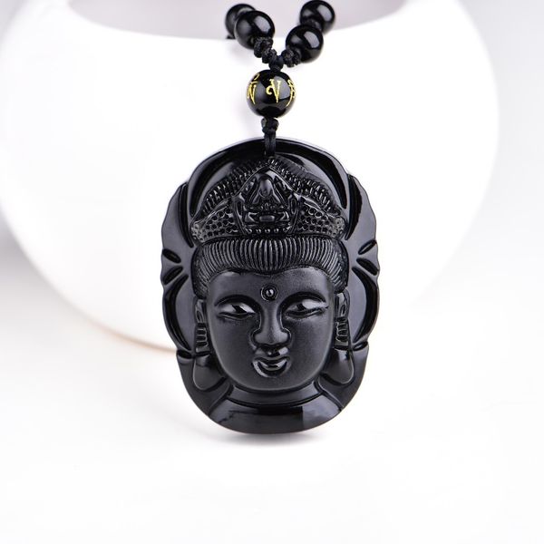 bead curtain natural obsidian transhipped scrub buddha head pendant black, Silver
bead curtain natural obsidian transhipped scrub buddha head pendant black, Silver