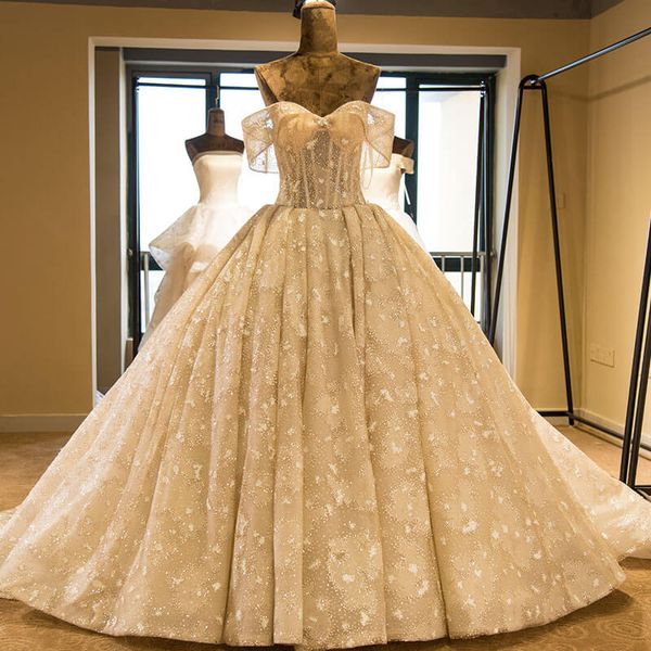 luxury off the shoulder lace ball gown wedding dresses 2020 beaded appliqued ruched chapel train wedding bridal gowns 100% real image cph016, White
luxury off the shoulder lace ball gown wedding dresses 2020 beaded appliqued ruched chapel train wedding bridal gowns 100% real image cph016, White