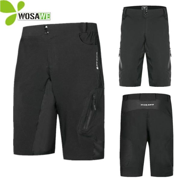 wosawe summer men's cycling shorts underwear bicycle breathable water dirt repellent bike outdoor sports downhill mtb shorts, Black
wosawe summer men's cycling shorts underwear bicycle breathable water dirt repellent bike outdoor sports downhill mtb shorts, Black
