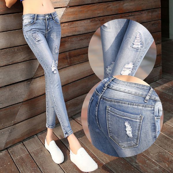 nonis 2020 новые женские джинсы разорванные весна тощий stretch карандаш deinm брюки slim fit sexy jeans street wear голеностопного длина ка, Blue
nonis 2020 новые женские джинсы разорванные весна тощий stretch карандаш deinm брюки slim fit sexy jeans street wear голеностопного длина ка, Blue