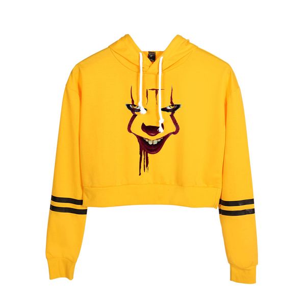 it chapter 2 navel hoody women 2019 aikooki fashion print popular sweatshirts it chapter 2 high waist girls hoody casual top, Black
it chapter 2 navel hoody women 2019 aikooki fashion print popular sweatshirts it chapter 2 high waist girls hoody casual top, Black