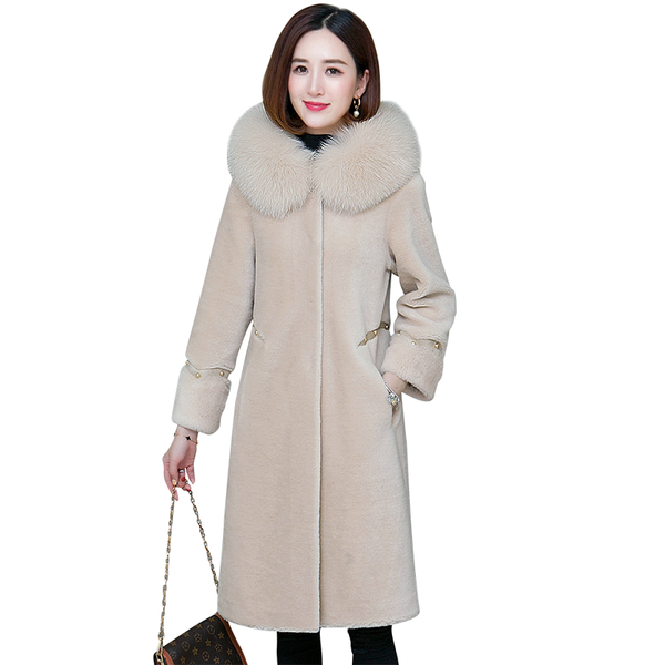2019 autumn winter women real fur coat female natural sheep shearing fur overcoat genuine collar hooded wool jacket z164, Black
2019 autumn winter women real fur coat female natural sheep shearing fur overcoat genuine collar hooded wool jacket z164, Black