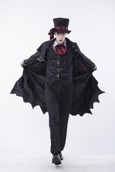 wholesale-halloween vampire couple costumes men's bloody handsome costume womens steampunk vampiress uniforms blood countess kits, Black;red
wholesale-halloween vampire couple costumes men's bloody handsome costume womens steampunk vampiress uniforms blood countess kits, Black;red