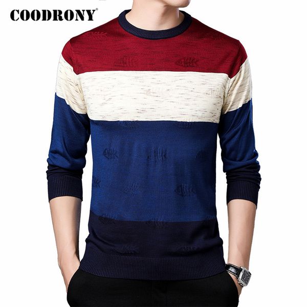 men's sweaters coodrony sweater men spring autumn casual knitwear pull homme streetwear fashion striped o-neck pullover shirt clothes c, White;black
men's sweaters coodrony sweater men spring autumn casual knitwear pull homme streetwear fashion striped o-neck pullover shirt clothes c, White;black