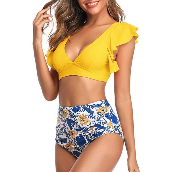 2020 bikinis set women vintage swimsuit two piece retro halter ruched high waist print bikini suit brazilian thong bikini set
2020 bikinis set women vintage swimsuit two piece retro halter ruched high waist print bikini suit brazilian thong bikini set