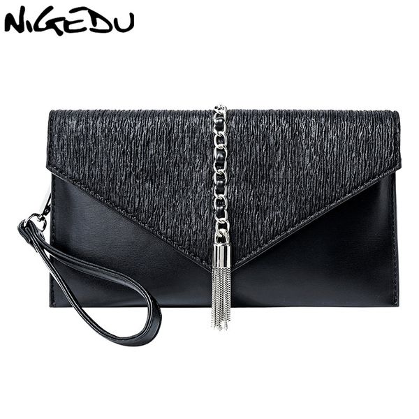 nigedu women envelope clutch chain tassel female crossbody bag luxury party ladies dinner bag pu leather shoulder purse
nigedu women envelope clutch chain tassel female crossbody bag luxury party ladies dinner bag pu leather shoulder purse