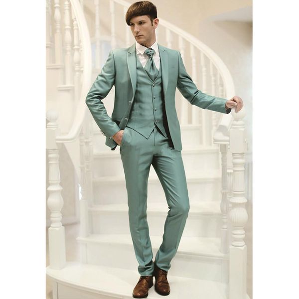 green groom tuxedos peak lapel groomsman wedding 3 piece suit fashion men business prom party jacket blazer(jacket+pants+tie+vest, Black;gray
green groom tuxedos peak lapel groomsman wedding 3 piece suit fashion men business prom party jacket blazer(jacket+pants+tie+vest, Black;gray