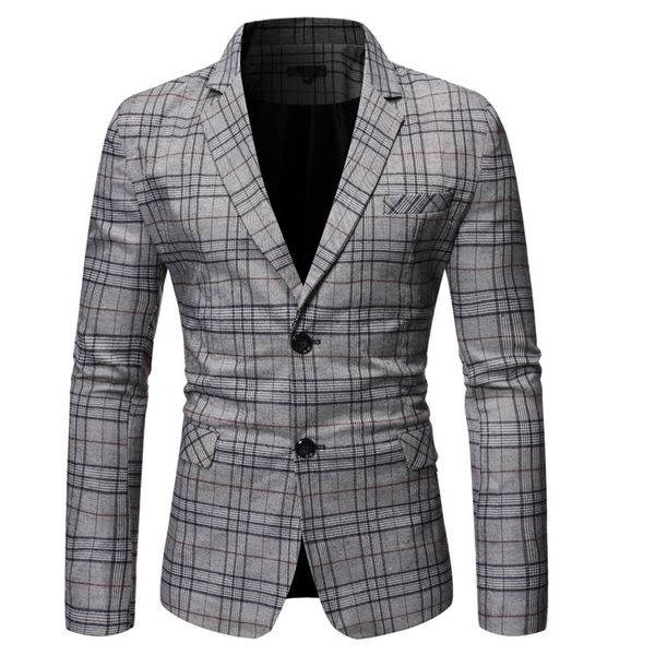 2019 осень и зима новые продукты мужчины slim fit tops casual плед два зерно однобортный костюм пальто 9763, White;black
2019 осень и зима новые продукты мужчины slim fit tops casual плед два зерно однобортный костюм пальто 9763, White;black