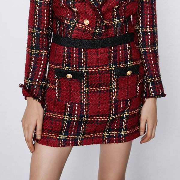 zoepo plaid printed skirts women fashion vintage a line skirt women elegant pockets buttons mini skirts female ladies ke, Black
zoepo plaid printed skirts women fashion vintage a line skirt women elegant pockets buttons mini skirts female ladies ke, Black