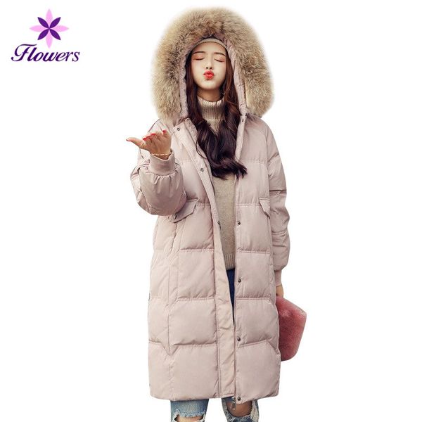 parka winter down jacket woman hooded coat plus size new white duck down overcoat big fur collar women clothes long coat lq458, Black
parka winter down jacket woman hooded coat plus size new white duck down overcoat big fur collar women clothes long coat lq458, Black