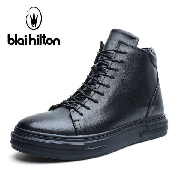 blai hilton autumn luxury genuine leather fashion western winter shoes men boots platform warm fur mens ankle motorcycle boots, Black
blai hilton autumn luxury genuine leather fashion western winter shoes men boots platform warm fur mens ankle motorcycle boots, Black