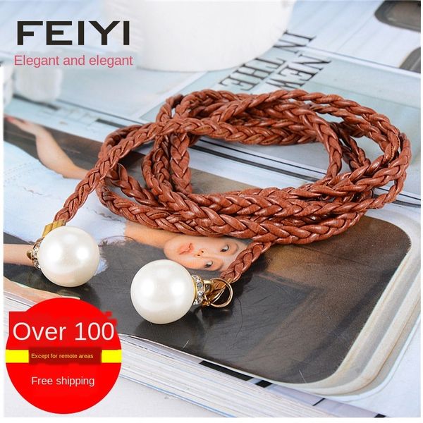 versatile pearl women's hand pendant beads pendantbead pendant bead pendantwoven belt hand woven versatile women's belt, Black;brown
versatile pearl women's hand pendant beads pendantbead pendant bead pendantwoven belt hand woven versatile women's belt, Black;brown