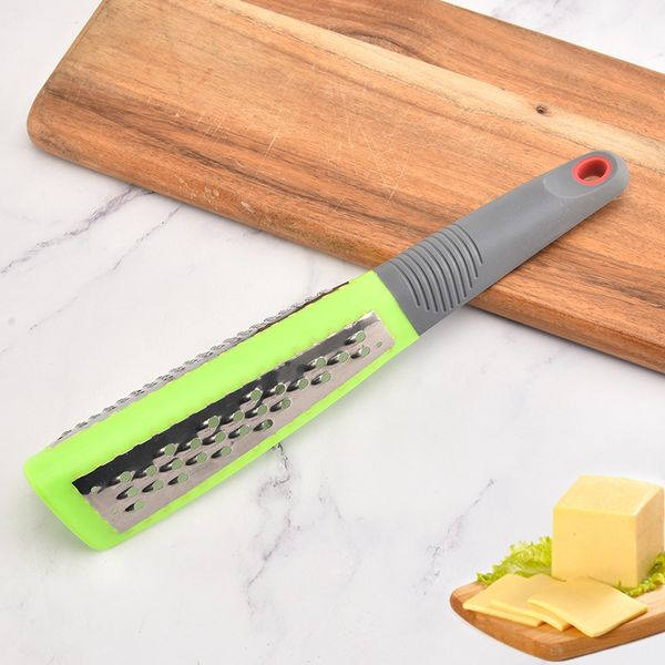 non-slip handle rectangular stainless steel two-sided cheese grinder tool lemon, ginger, garlic, nutmeg, chocolate, vegetables, fruit cheese
non-slip handle rectangular stainless steel two-sided cheese grinder tool lemon, ginger, garlic, nutmeg, chocolate, vegetables, fruit cheese
