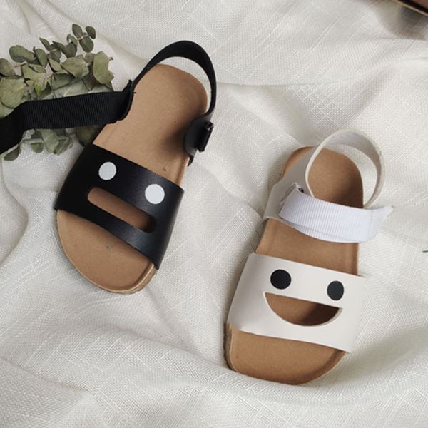 smile kids shoes summer baby girls casual sandals leather anti-slip children beach shoes hook&loop black white kids footwear, Black;red 
smile kids shoes summer baby girls casual sandals leather anti-slip children beach shoes hook&loop black white kids footwear, Black;red