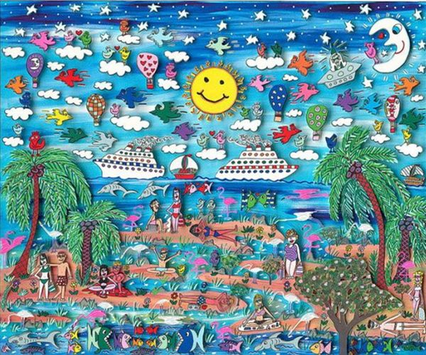 james rizzi - lets take a trip to the tropics home decor handpainted oil painting on canvas wall art canvas pictures 191221
james rizzi - lets take a trip to the tropics home decor handpainted oil painting on canvas wall art canvas pictures 191221