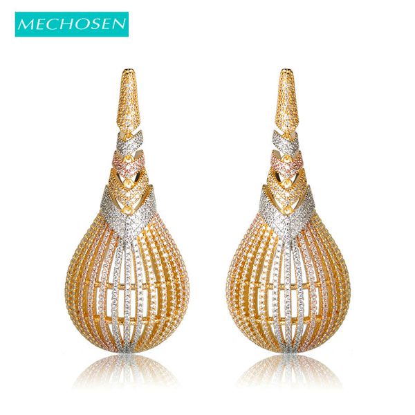mechosen large copper drop earrings for women 3 tones plated cubic zirconia earring pendientes mujer moda wedding jewelry, Silver
mechosen large copper drop earrings for women 3 tones plated cubic zirconia earring pendientes mujer moda wedding jewelry, Silver