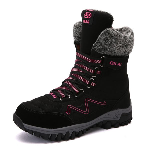 big size women snow boots cow suede hook loop women cotton shoes thick cotton boots antiskid light snow nonslip zy615, Black
big size women snow boots cow suede hook loop women cotton shoes thick cotton boots antiskid light snow nonslip zy615, Black