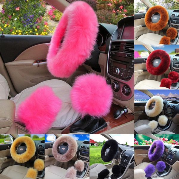 универсальная автомобильная плюшевые fuzzy крышки рулевого колеса wool рычага переключения передач shifter brake
универсальная автомобильная плюшевые fuzzy крышки рулевого колеса wool рычага переключения передач shifter brake