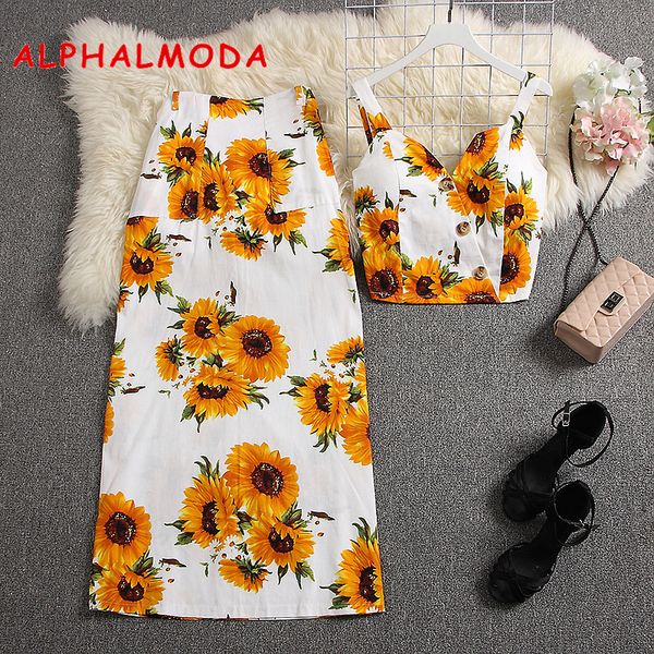 alphalmoda 2019 new maxi skirt + tank women 2pcs summer sets arabian style full length skirts fitness sleeveless jacket set, White
alphalmoda 2019 new maxi skirt + tank women 2pcs summer sets arabian style full length skirts fitness sleeveless jacket set, White