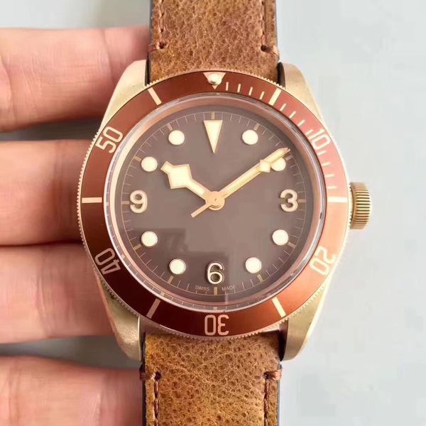 Zffac ver ion automatic eta2824 bronze watch men brown dial leather chronometer men m79250bm 43mm dive apphire cry tal watch
Zffac ver ion automatic eta2824 bronze watch men brown dial leather chronometer men m79250bm 43mm dive apphire cry tal watch