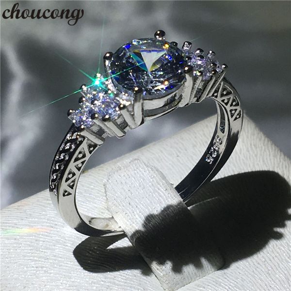 choucong female vintage ring 1ct diamond cz 925 sterling silver engagement wedding band rings for women men party jewelry, Slivery;golden
choucong female vintage ring 1ct diamond cz 925 sterling silver engagement wedding band rings for women men party jewelry, Slivery;golden