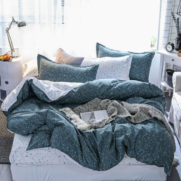 3 pcs polyester bedding set size ab side reactive printing pillowcase duvet cover with zipper soft breathable bed clothes
3 pcs polyester bedding set size ab side reactive printing pillowcase duvet cover with zipper soft breathable bed clothes