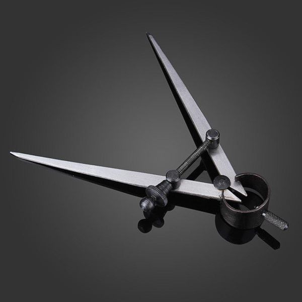 15cm durable adjustable wing divider creaser leather stitch hole distance measure diy sewing leather metal craft tool supplies kembh, Black
15cm durable adjustable wing divider creaser leather stitch hole distance measure diy sewing leather metal craft tool supplies kembh, Black