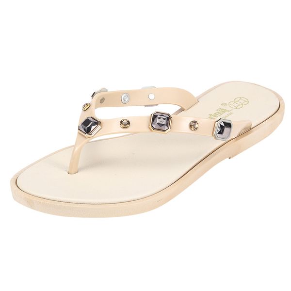 sagace summer women's casual beach comfortable flip flops outdoor casual fashion flat bottom rhinestone platform pvc slippers, Black
sagace summer women's casual beach comfortable flip flops outdoor casual fashion flat bottom rhinestone platform pvc slippers, Black