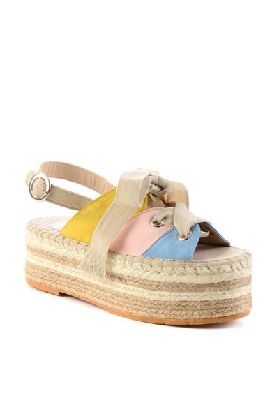 bambi blue powder women 's sandals h06381000, Black