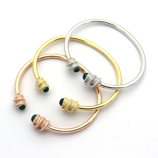 luxury designer jewelry women bracelets threaded diamond-encrusted flexible love bracelets bangles for women valentine's day gifts whol, Black
luxury designer jewelry women bracelets threaded diamond-encrusted flexible love bracelets bangles for women valentine's day gifts whol, Black