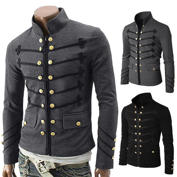 men's coat jacket gothic embroider sequins jackets performance outfit custom stage party coat noble prince, Black;brown
men's coat jacket gothic embroider sequins jackets performance outfit custom stage party coat noble prince, Black;brown