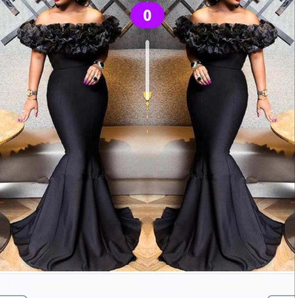 arabic bateau neck satin mermaid evening dresses 2019 off the shoulder ruffles floor length formal party prom dresses bc1441, Black;red
arabic bateau neck satin mermaid evening dresses 2019 off the shoulder ruffles floor length formal party prom dresses bc1441, Black;red