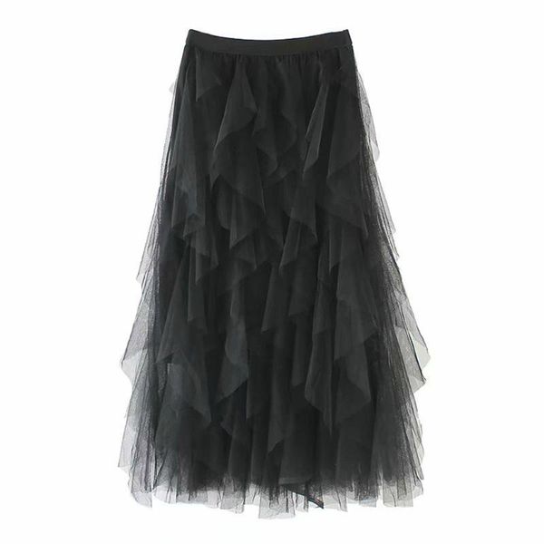 jaycosin skirt solid color casual womens skirts comfortable tulle high waist pleated tutu skirt ladies midi new arrival, Black
jaycosin skirt solid color casual womens skirts comfortable tulle high waist pleated tutu skirt ladies midi new arrival, Black