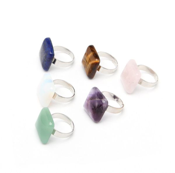 wholesale 10 pcs trendy silver plated geometric amethyst stone resizable finger ring green aventurine fashion jewelry
wholesale 10 pcs trendy silver plated geometric amethyst stone resizable finger ring green aventurine fashion jewelry