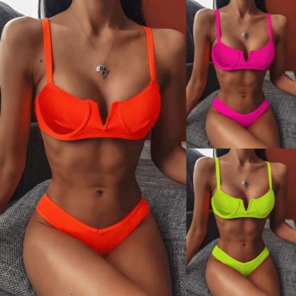 bikini suit set swimwear women separate halter bright leather bra bright swimwear with ruffle edge print flexible stylish
bikini suit set swimwear women separate halter bright leather bra bright swimwear with ruffle edge print flexible stylish