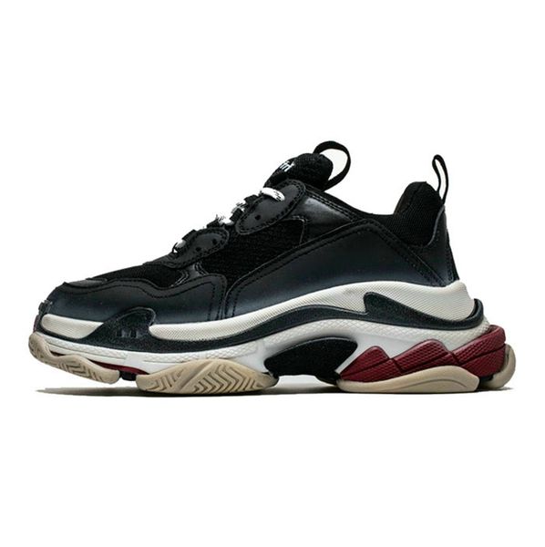 2018 hi-street triple s fashion luxury esigner sneakers for men women shoes mixed bottom thick heel grandpa trainers, White;red
2018 hi-street triple s fashion luxury esigner sneakers for men women shoes mixed bottom thick heel grandpa trainers, White;red