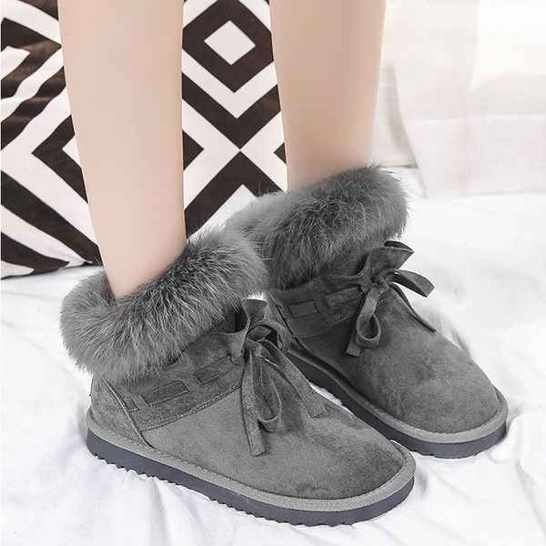 cotton winter shoes women fashion bow tie round toe flat keep warm ladies shoes casual short snow boots botines mujer 2019, Black
cotton winter shoes women fashion bow tie round toe flat keep warm ladies shoes casual short snow boots botines mujer 2019, Black