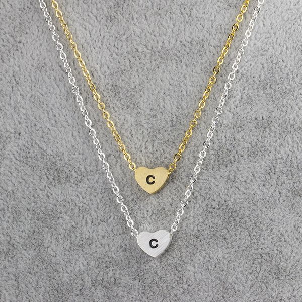 korean version of the simple peach heart-shaped love necklace elegant temperament wild 26 letter necklace gold-plated silver necklace
korean version of the simple peach heart-shaped love necklace elegant temperament wild 26 letter necklace gold-plated silver necklace
