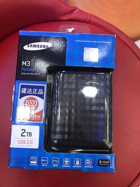 

Новый жесткий диск Samsung 2018 2 ТБ 2,5 "2.0 Портативный жесткий диск USB HDD Черный Внешние ж