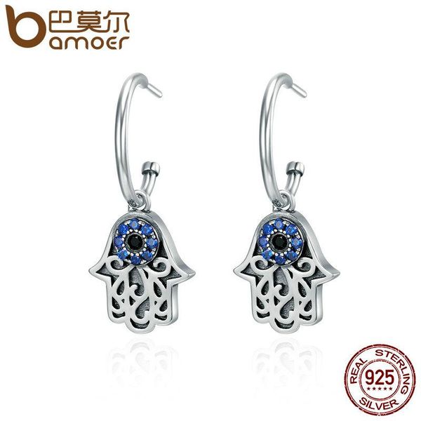 wholesale 100% 925 sterling silver lucky hamsa hand round hoop earrings for women fashion sterling silver jewelry sce244, Golden;silver
wholesale 100% 925 sterling silver lucky hamsa hand round hoop earrings for women fashion sterling silver jewelry sce244, Golden;silver