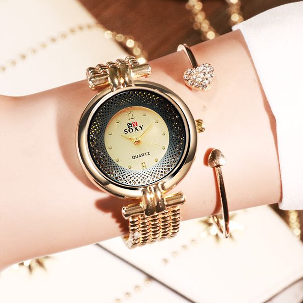 women's wrist watch fashion trend stereo simple dial particle link strap quartz watch clock wristwatches reloj mujer11.18, Slivery;brown
women's wrist watch fashion trend stereo simple dial particle link strap quartz watch clock wristwatches reloj mujer11.18, Slivery;brown