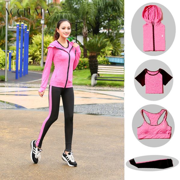women plus size xxxl running set sport fitness 4pcs set comfortable jogging suits for women mujer tracksuit yoga sport wear 2019, Black;blue
women plus size xxxl running set sport fitness 4pcs set comfortable jogging suits for women mujer tracksuit yoga sport wear 2019, Black;blue