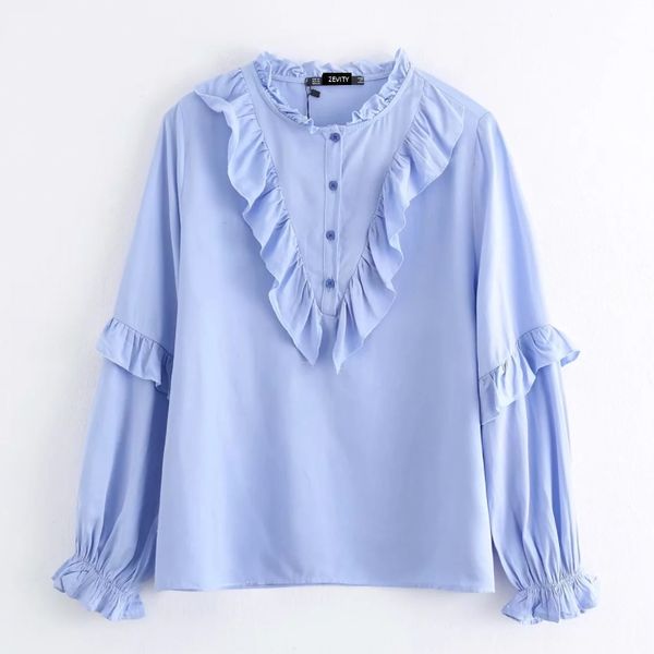 2020 women fashion o neck solid color pleated ruffles casual blouse female chic lantern sleeve shirts office chemise ls6197, White
2020 women fashion o neck solid color pleated ruffles casual blouse female chic lantern sleeve shirts office chemise ls6197, White