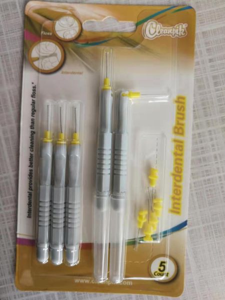 New item 5pc bli ter card interdental flo bru h with cu tomized package interdental bru h toothpick tooth pick bru h tooth cleaning
New item 5pc bli ter card interdental flo bru h with cu tomized package interdental bru h toothpick tooth pick bru h tooth cleaning