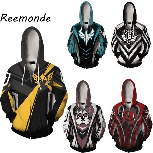 rainbow six siege hoodie jacket men male hoodies sweatshirts streetwear rainbow six costumes mens boys zipper hat clothes, Black
rainbow six siege hoodie jacket men male hoodies sweatshirts streetwear rainbow six costumes mens boys zipper hat clothes, Black
