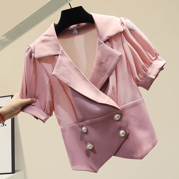 v-neck shirt for women short sleeve white chiffon blouse female 2020 summer office lady's shirts all-match office woman
v-neck shirt for women short sleeve white chiffon blouse female 2020 summer office lady's shirts all-match office woman